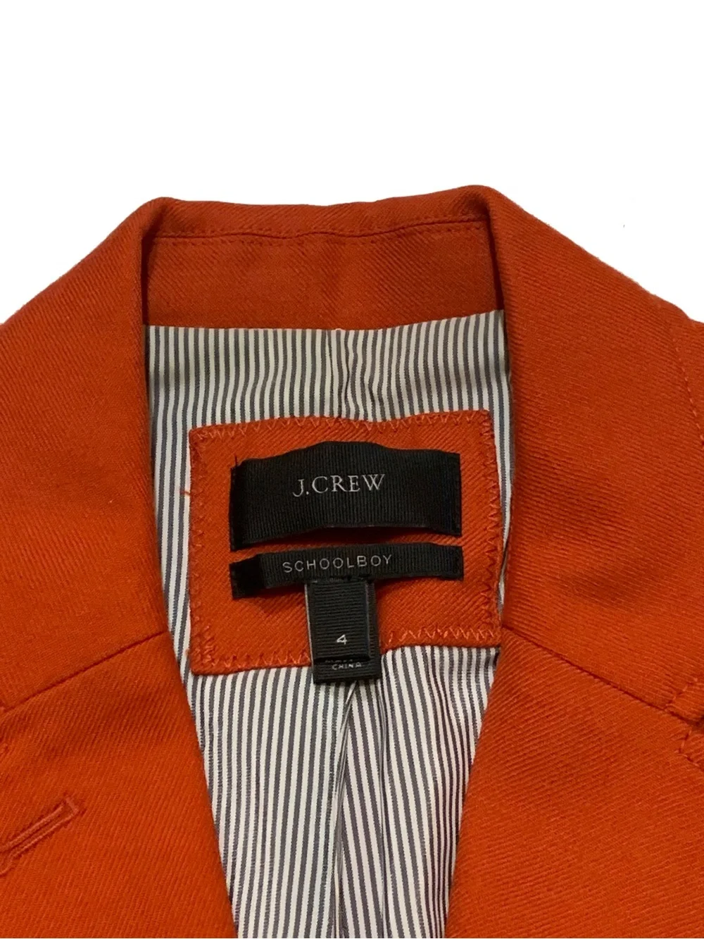 J. Crew schoolboy blazer